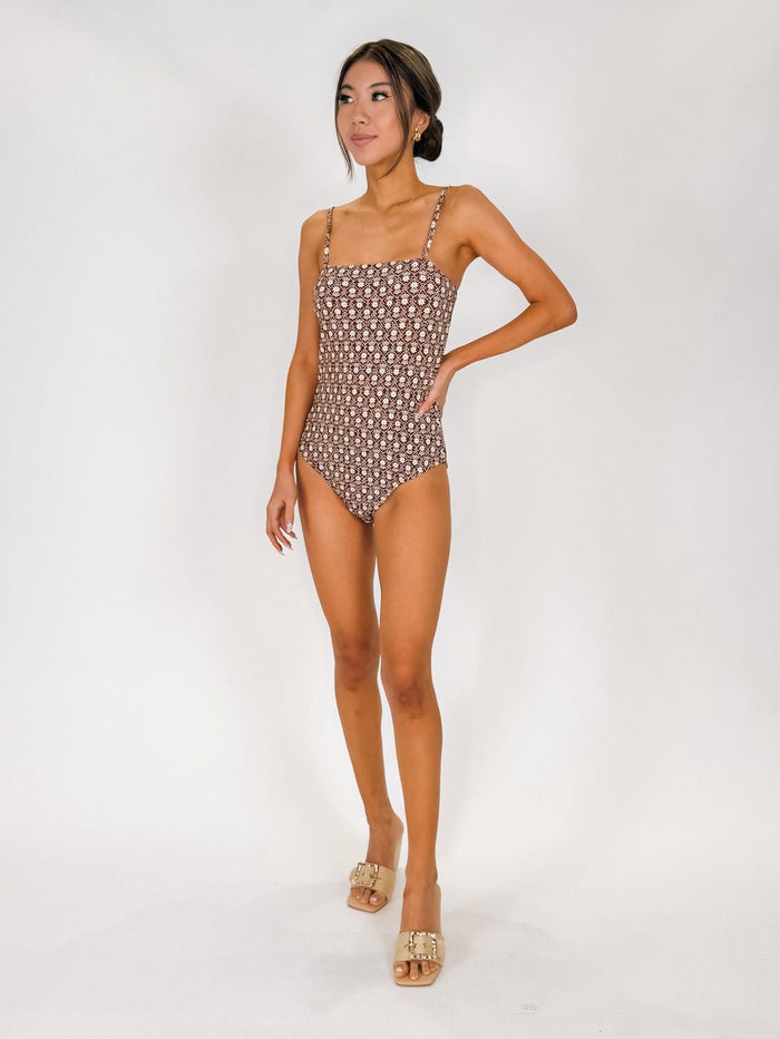 Dress To Essence Print Bodysuit