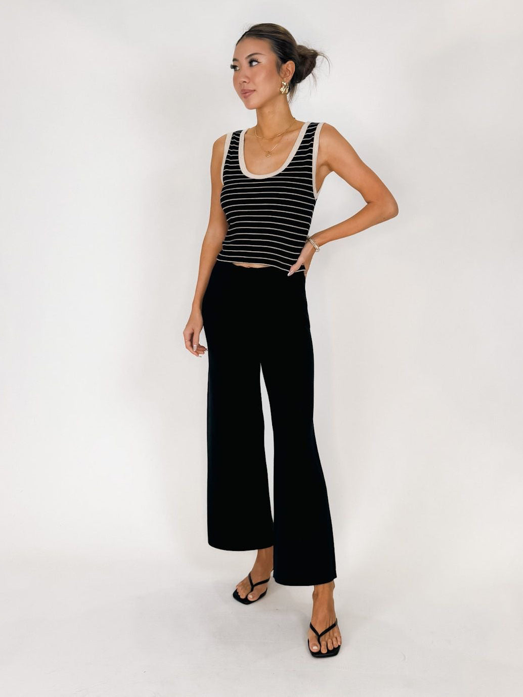 Splendid Christa Crop Sweater Pant