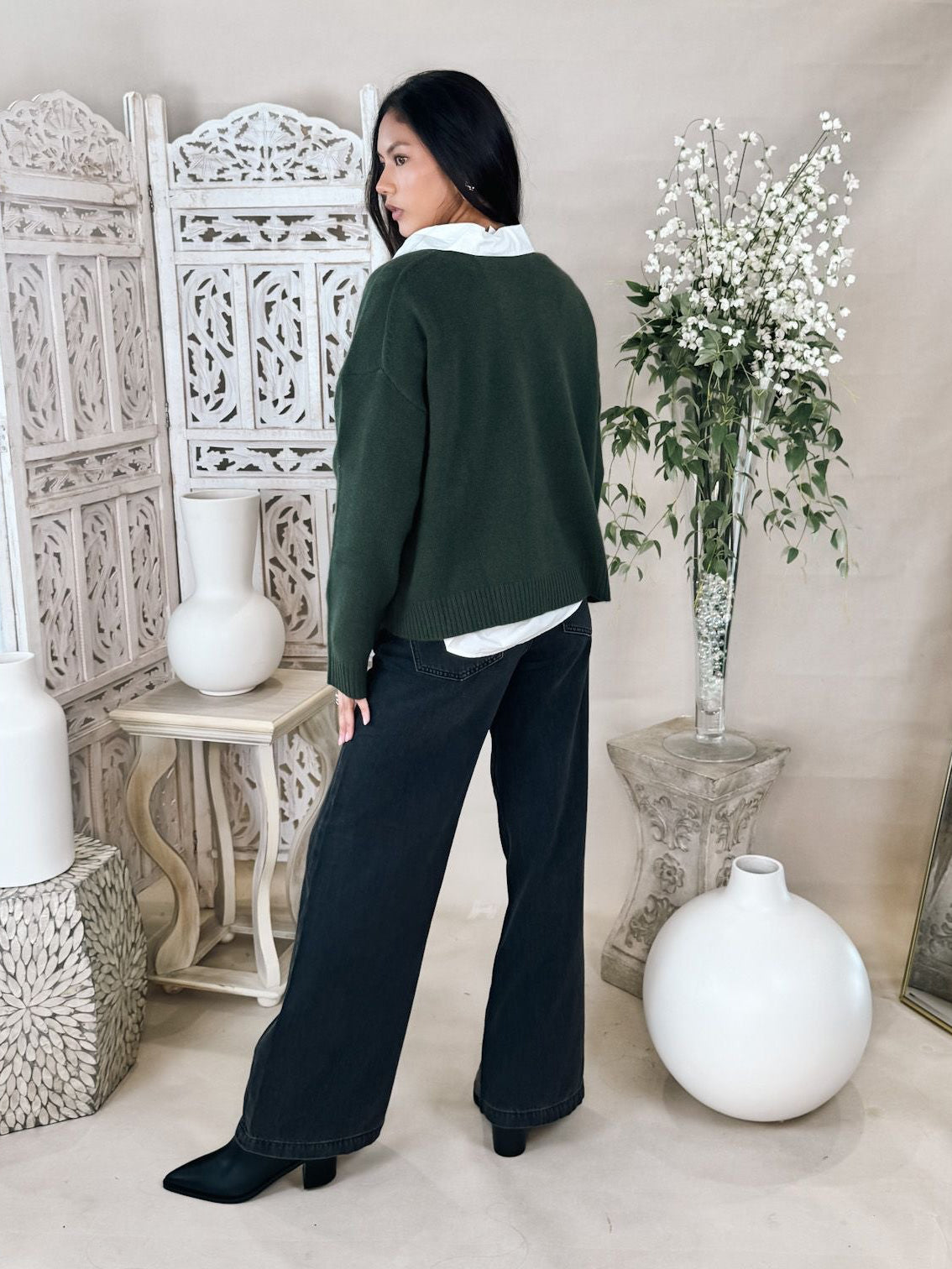 Pistola Jadyn Low Slung Palazzo Jean