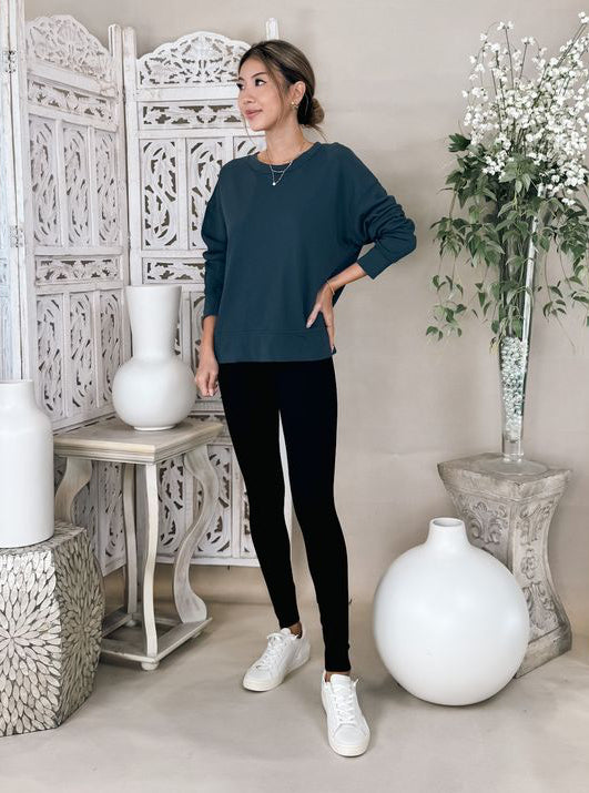 perfectwhitetee Tyler French Terry Pullover Sweatshirt