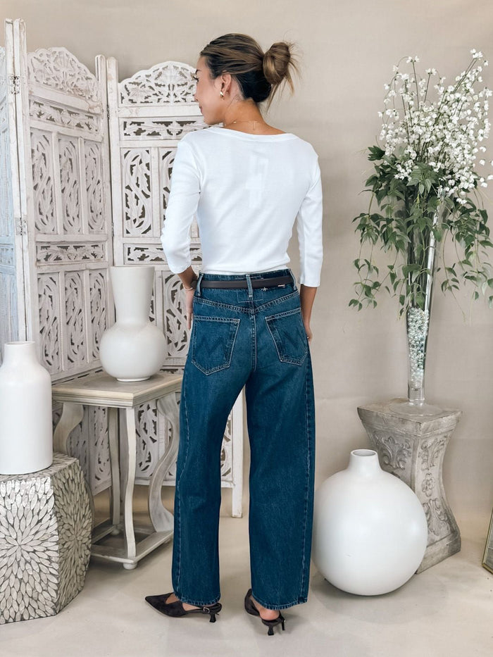 Michael Stars Dot 3/4 Sleeve Tee