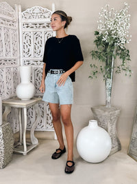 Michael Stars Kona Generous Crew Neck Tee