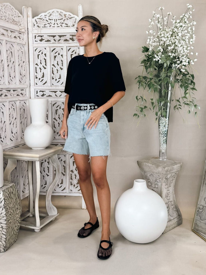 Michael Stars Kona Generous Crew Neck Tee