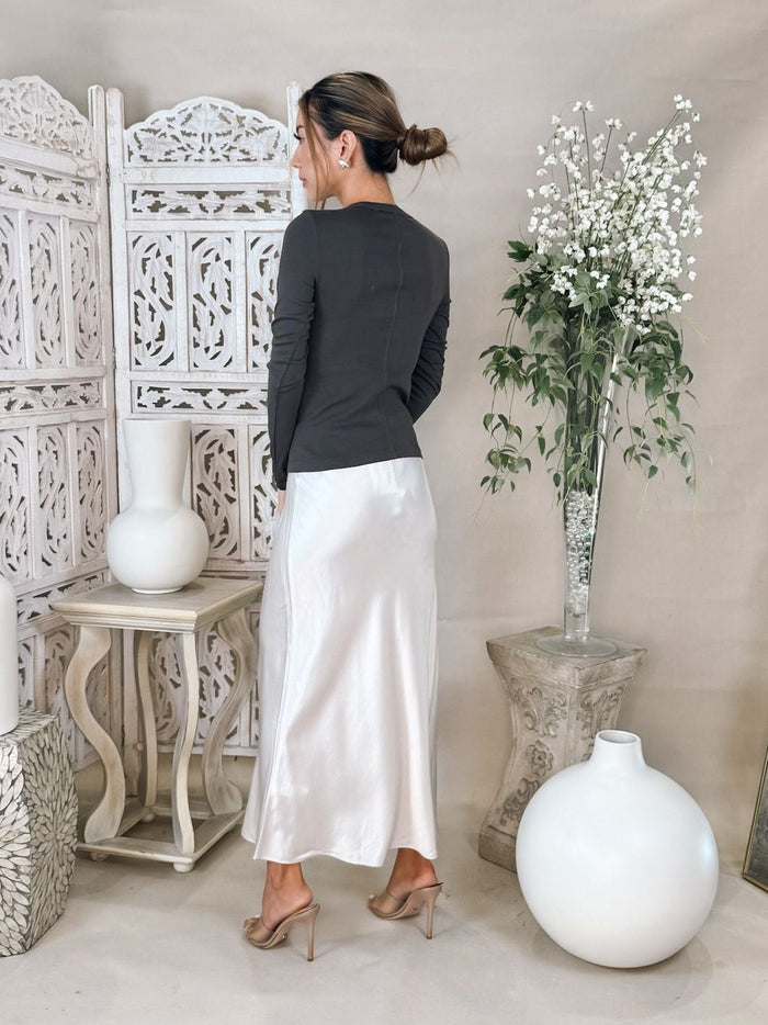 Enza Costa Supima Cotton New Classic L/S Tee