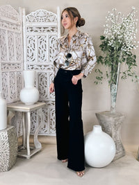 L'Agence Dani 3/4 Sleeve Blouse