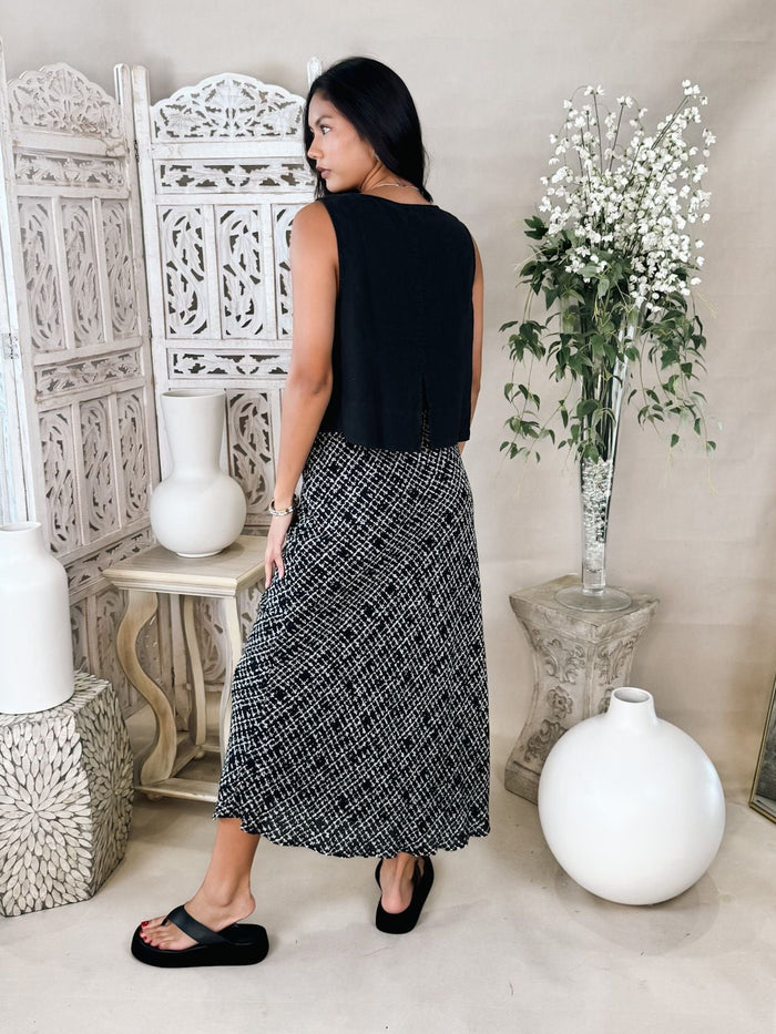 Bella Dahl Bias Skirt With Tie