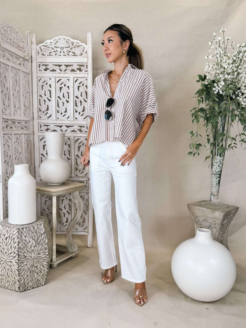 Frame The Modern Pocket Wide Jean