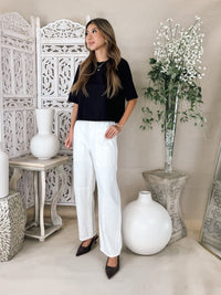 Enza Costa Utility Pant in Italian Denim