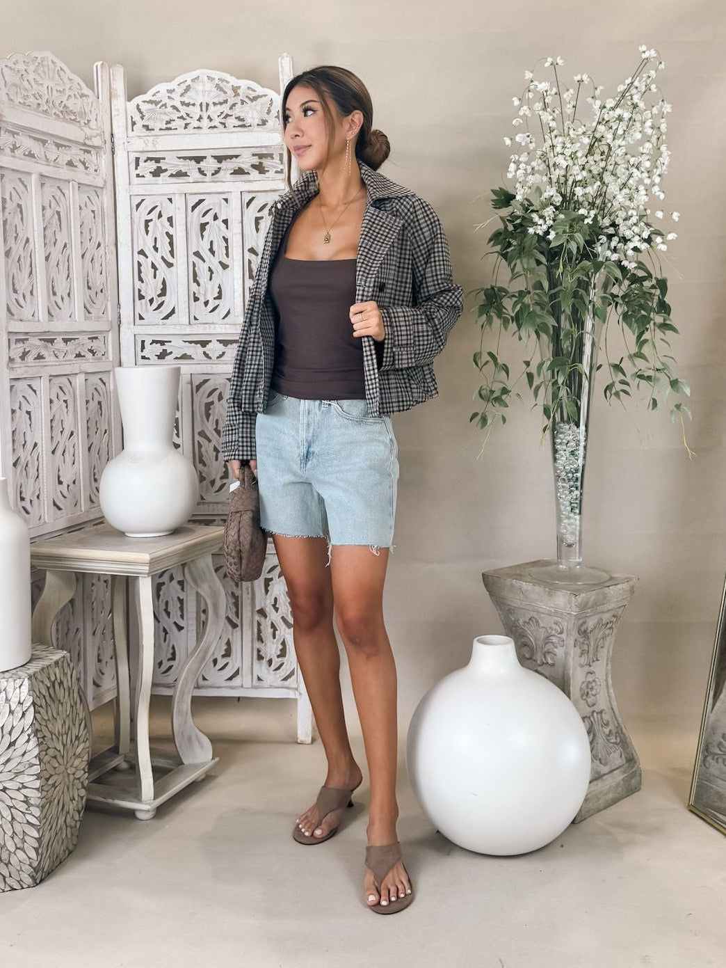 Vir Vita Aurelia Square Neck Top