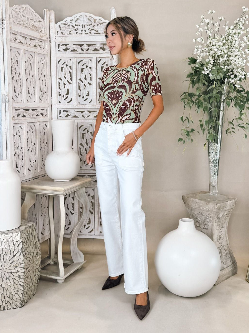 Frame The Modern Pocket Wide Jean