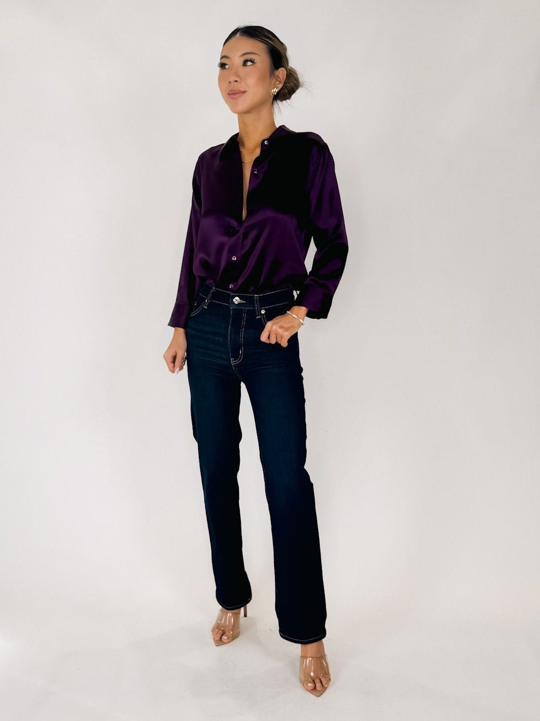 L'Agence Dani 3/4 Sleeve Blouse