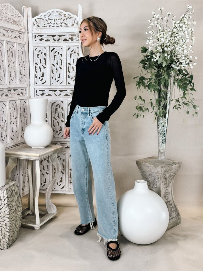 Frame The Bubble Crop Jean