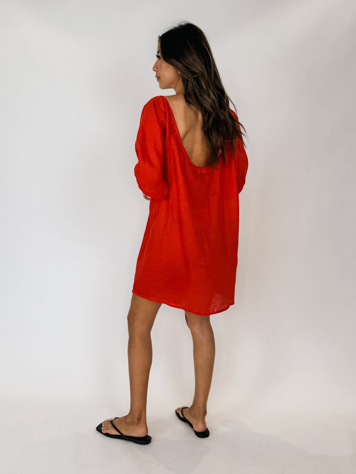 Aila Blue Opal Mini Dress
