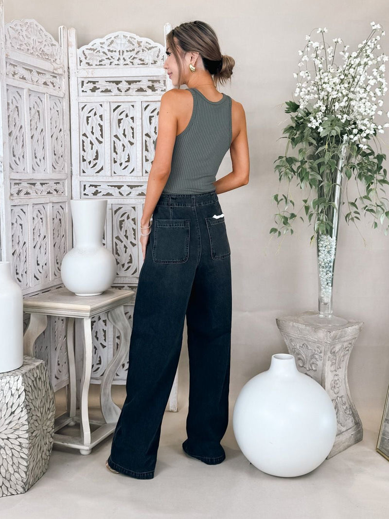 perfectwhitetee Phoebe Shell Top