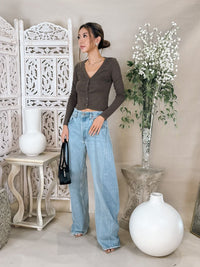 aligrace Tilt Barrel Jean