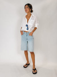 Mother The Scrunchie Frenchie Top