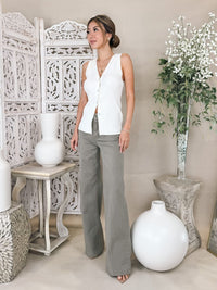 Frame Le Slim Palazzo Modernist Jean