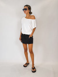 Free People Lainey Low Rise Mini Skirt