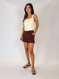 Dress To Buckle Strap Crop Top