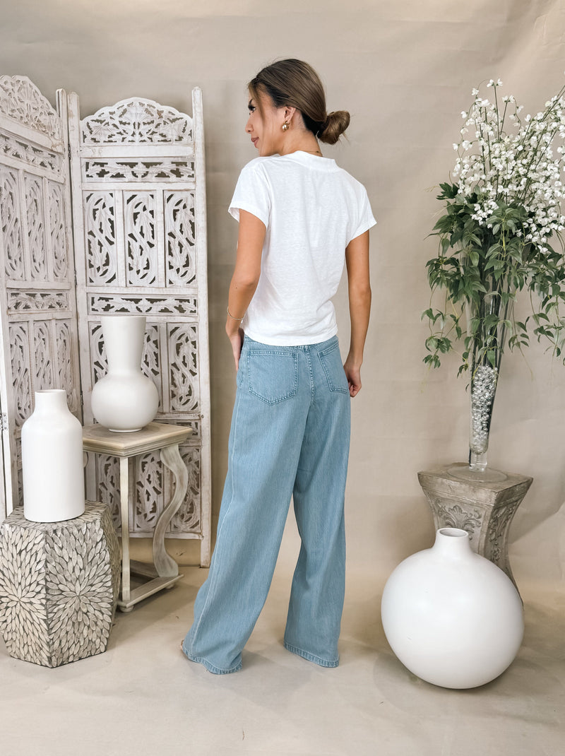 Z Supply Mia Loose Wide Leg Denim