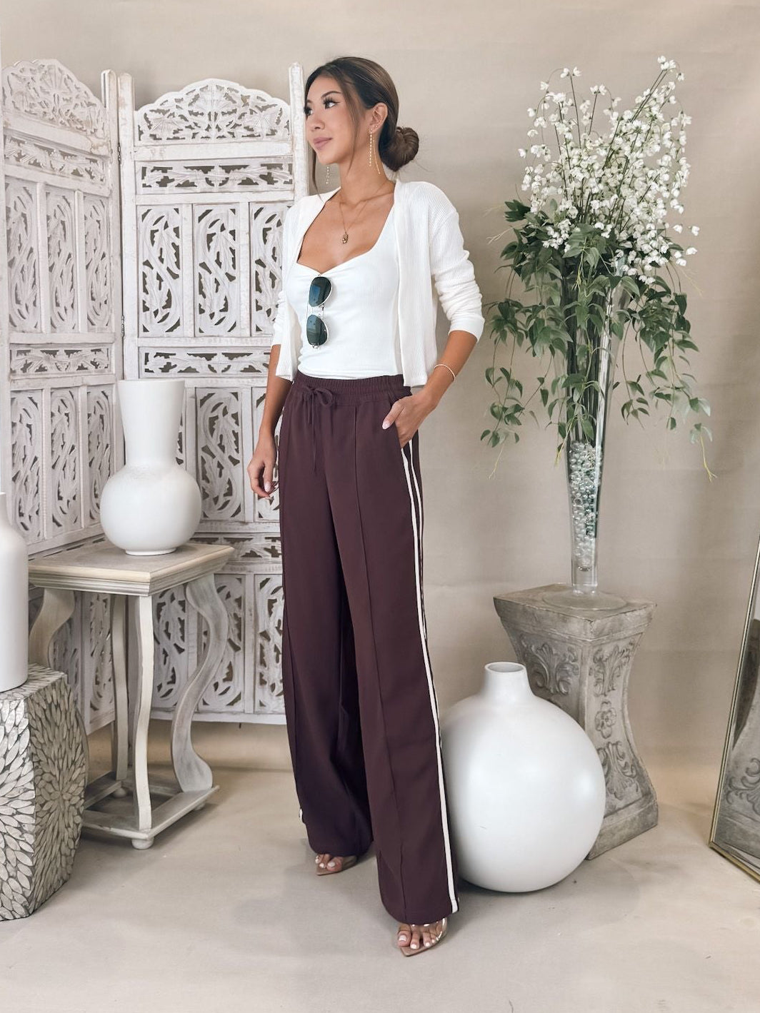 Vir Vita Aurelia Square Neck Top