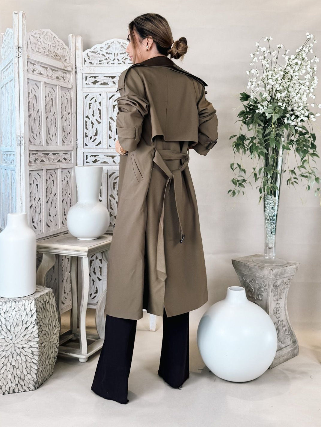 Line & Dot Linden Trench Coat