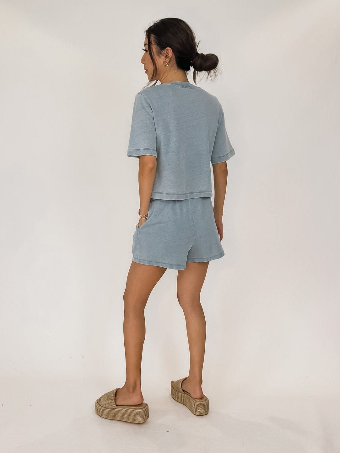 Z Supply Hunter Knit Denim Short