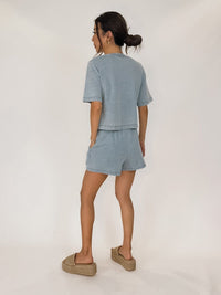Z Supply Hunter Knit Denim Short
