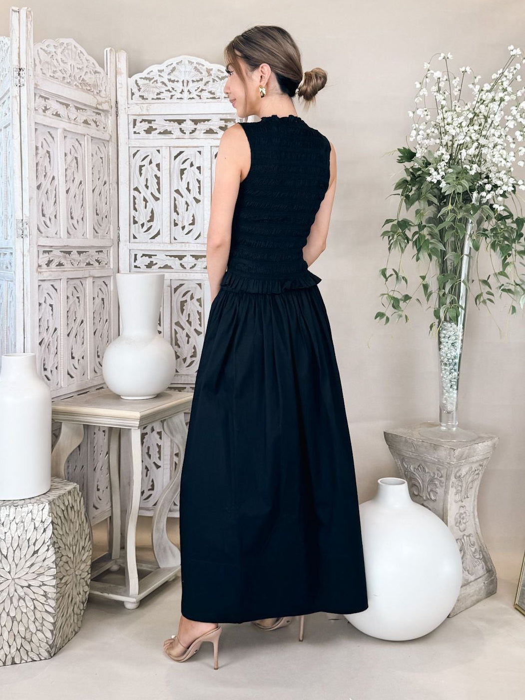 Pistola Noelle Poplin Maxi Skirt – Mikinola