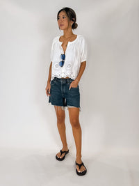 Frame The Eyelet Resort Shirt