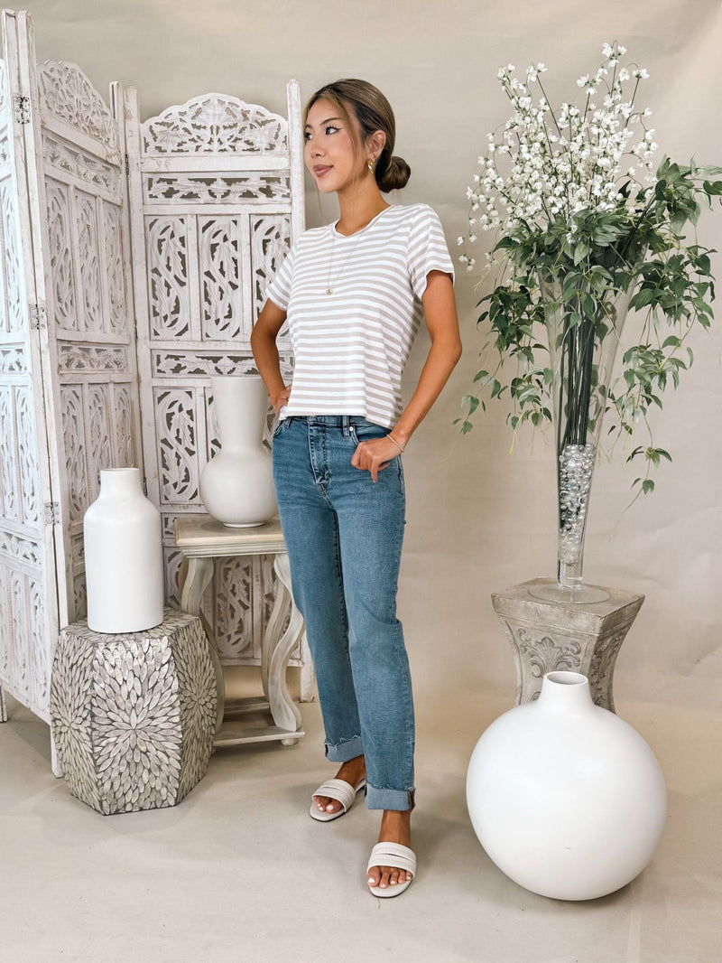 Splendid Louisa Stripe S/S Tee