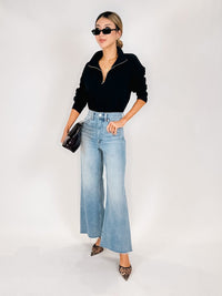 Pistola Lana Crop High Rise Ultra Wide Leg