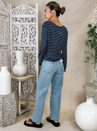 Vir Vita Camille Striped Top