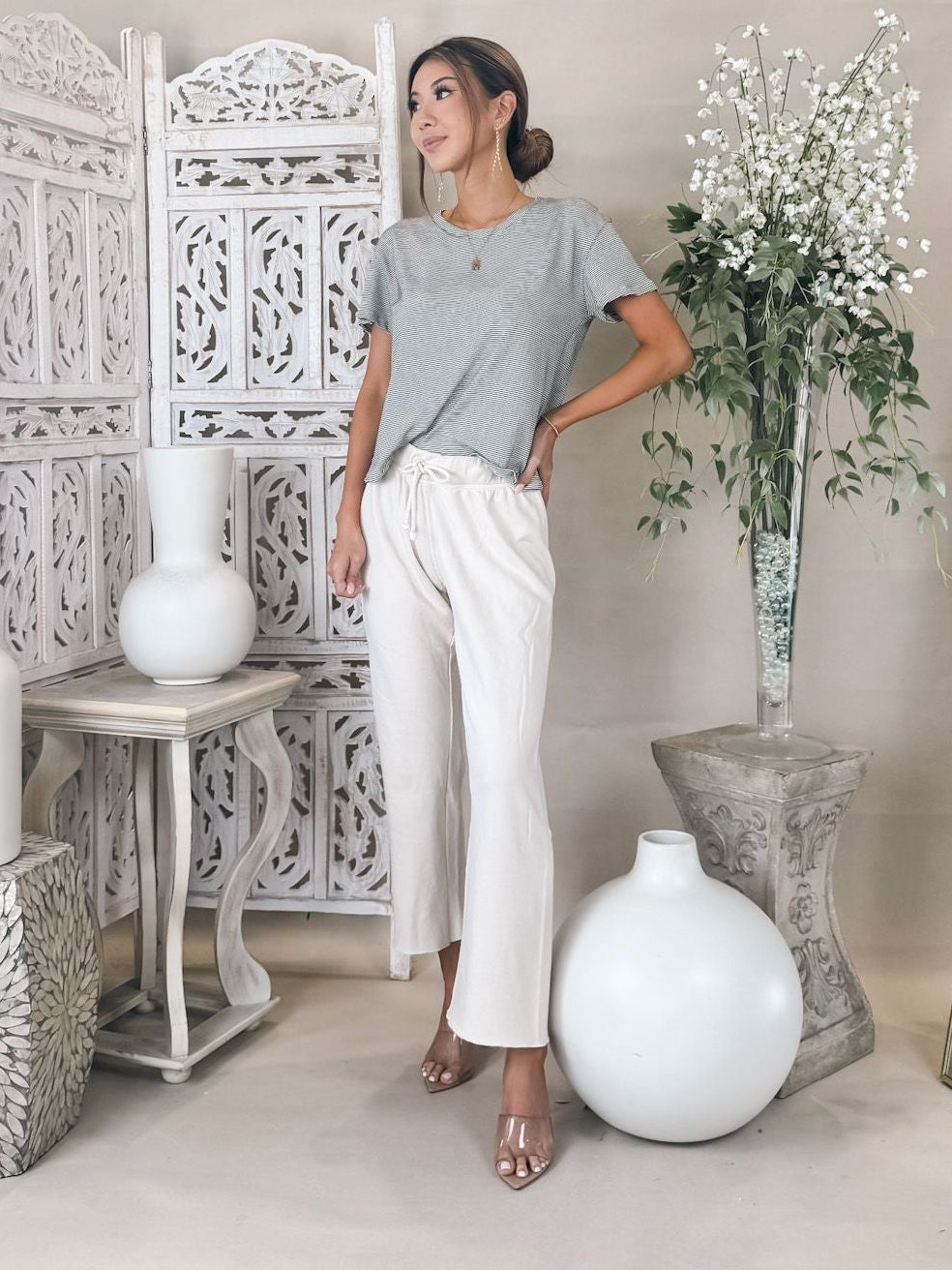 perfectwhitetee Harley Cotton SS Boxy Crew Tee