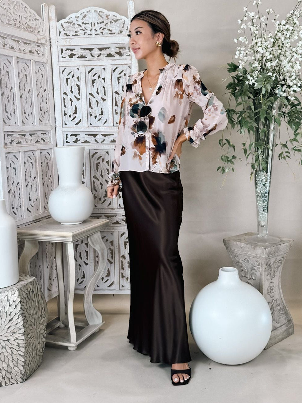 Go Silk Girly Blouse