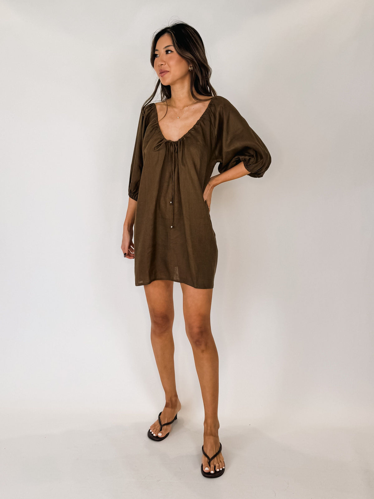 Aila Blue Opal Mini Dress