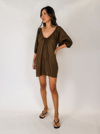 Aila Blue Opal Mini Dress