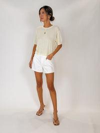 Splendid Erica S/S Sweater Top
