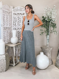 perfectwhitetee Liza Slub Jersey Skirt