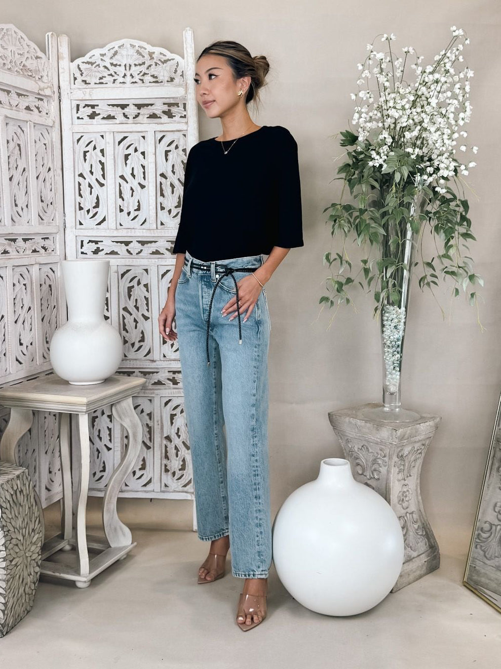 Frame The Vertical Crop Jean