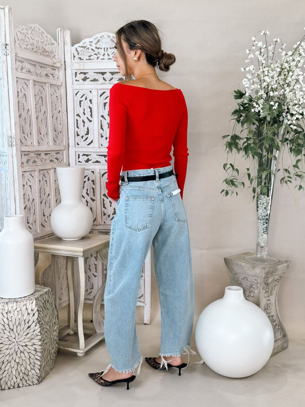 Frame The Bubble Crop Jean