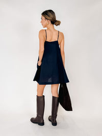 Bondi Born Leiden Flared Mini Dress