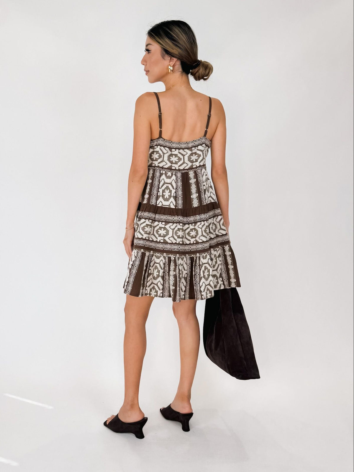 Elan Dress Spag Straps Tiere