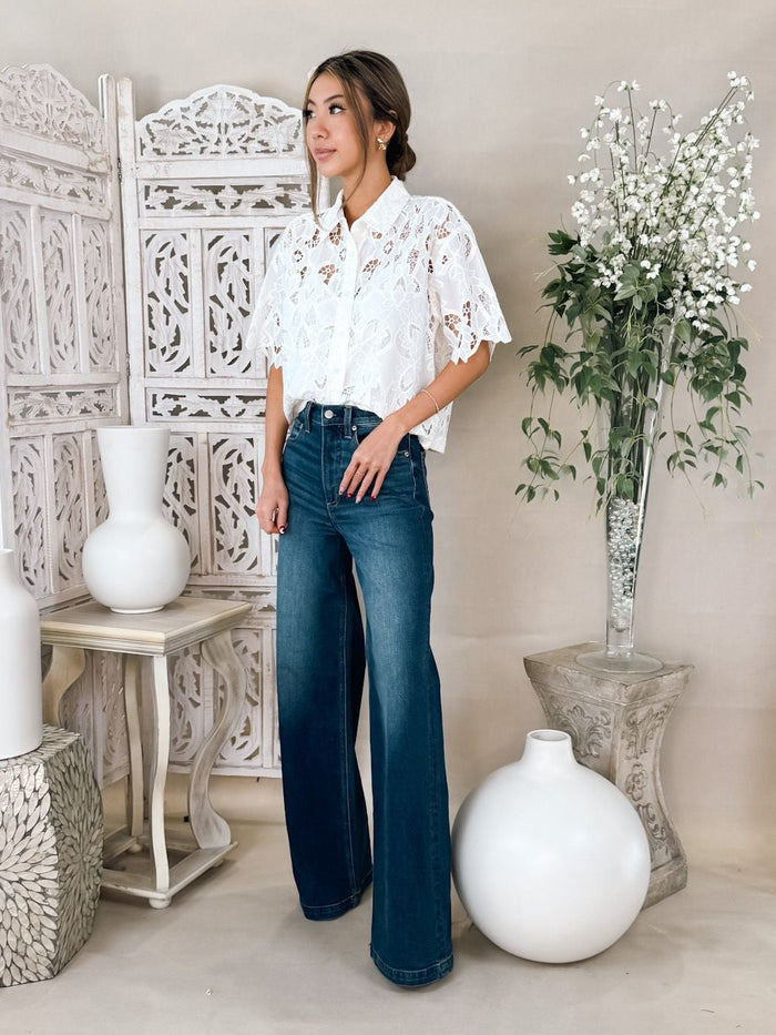 Z Supply Midnight Lace Top