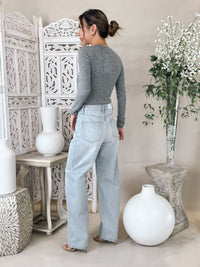 Pistola Wes High Rise Barrel Jean