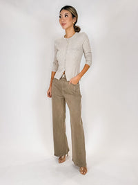 Pistola Kyra Ankle High Rise Bowed Ankle Jean