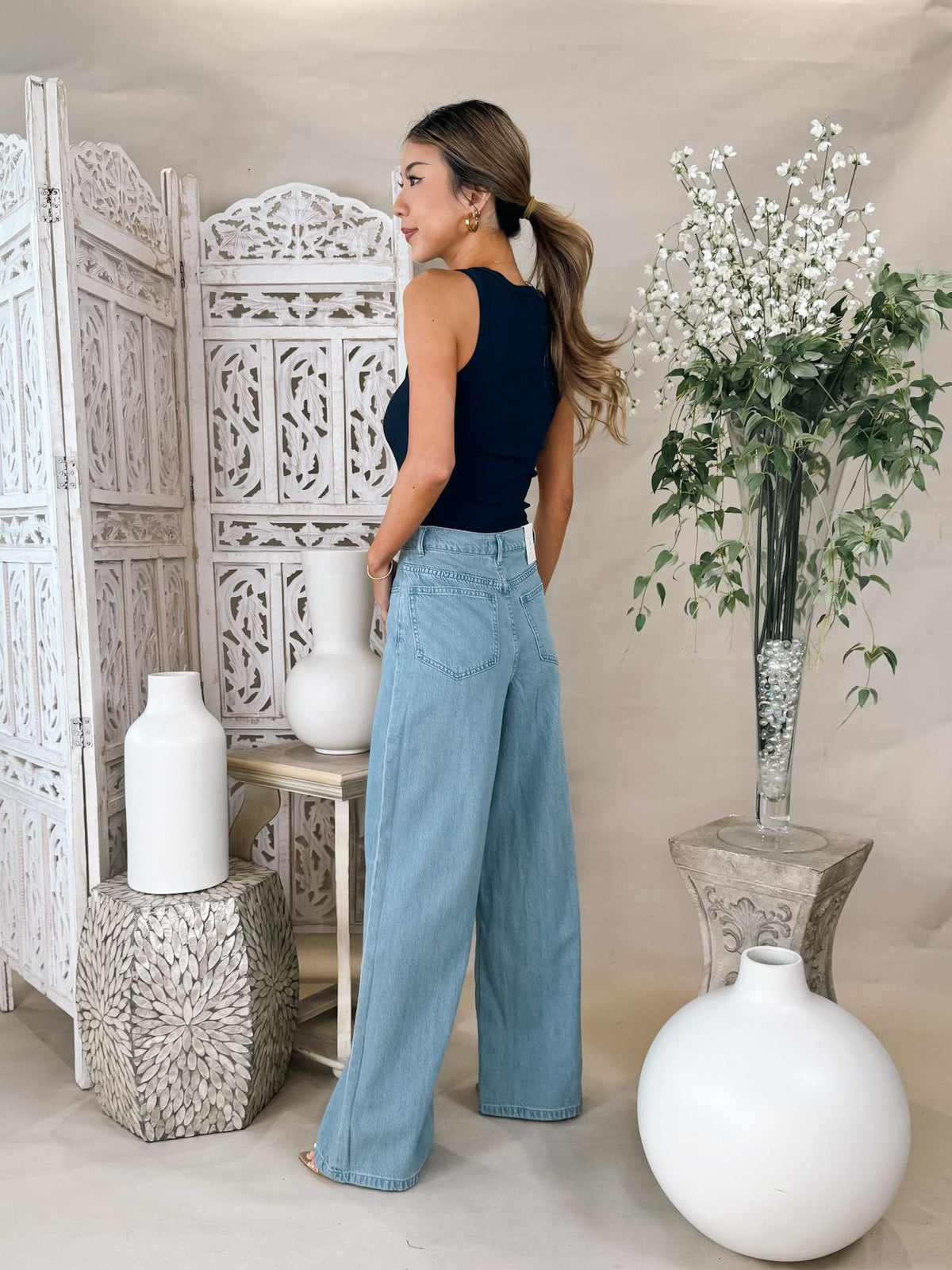 Z Supply Mia Loose Wide Leg Denim