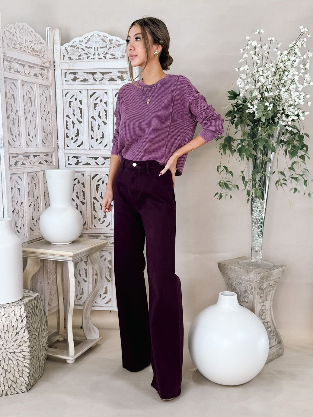 Pistola Penny High Rise Wide Leg