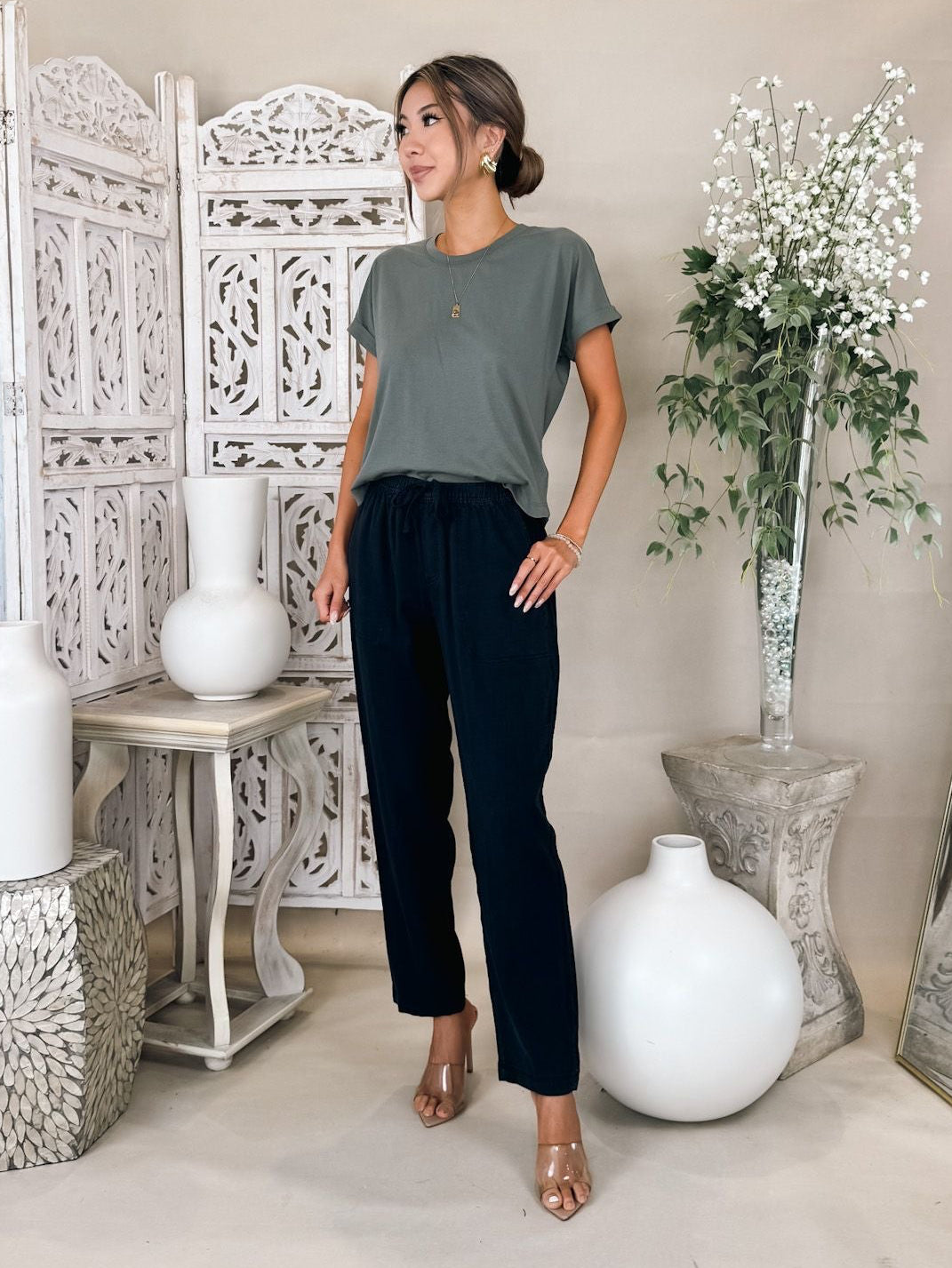 Splendid Angie Straight Leg Pant