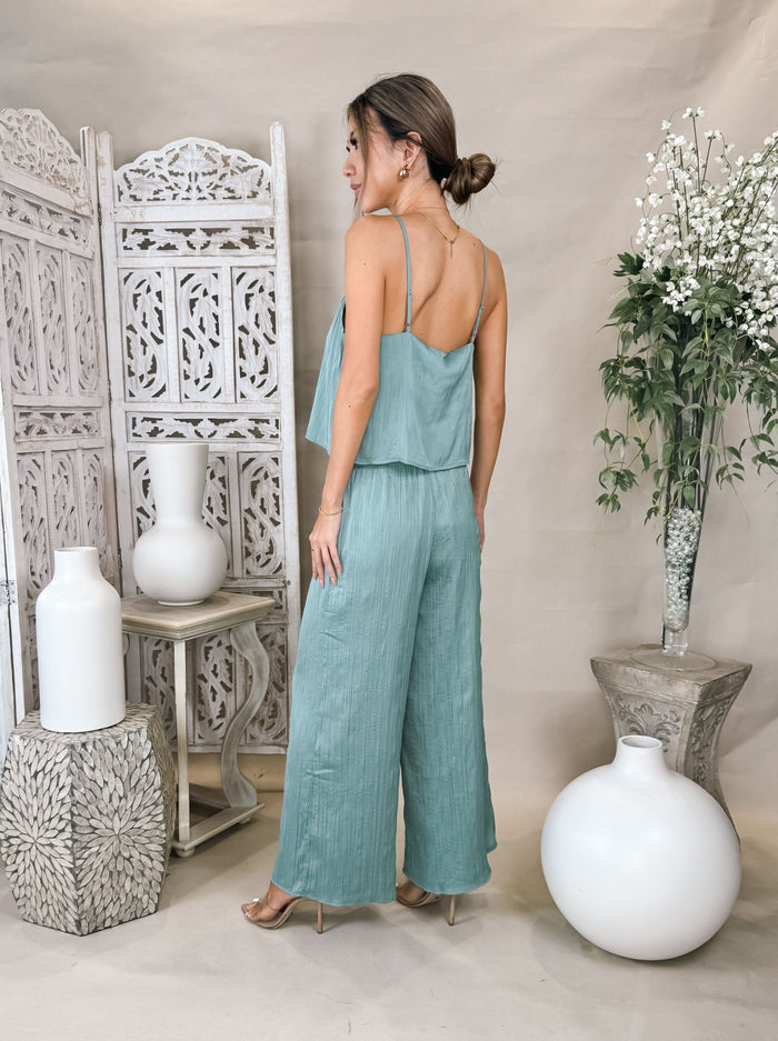 Z Supply Fiore Crinkle Satin Tank